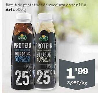 Sorli Batut De Proteïnes De Xocolata O Vainilla Arla oferta