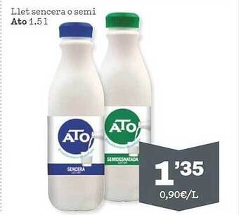 Sorli Llet Sencera O Semi Ato oferta