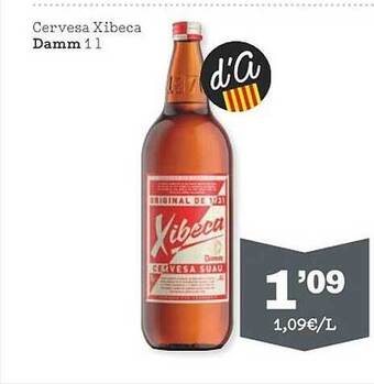 Sorli Cervesa Xibeca Damm oferta