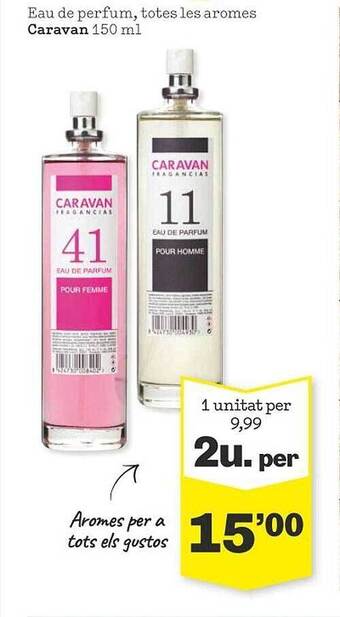 Sorli Eau De Perfum Totes Les Aromes Caravan oferta