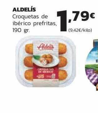Supermercados Lupa Aldelís Croquetas De Ibérico Prefritas oferta