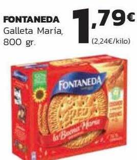 Supermercados Lupa Fontaneda Galleta María oferta