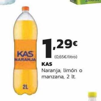Supermercados Lupa Kas Naranja Limón O Manzana oferta