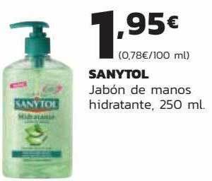 Supermercados Lupa Sanytol Jabón De Manos Hidratante oferta