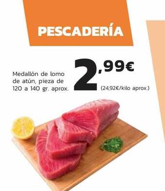 Supermercados Lupa Medallón De Lomo De Atún oferta