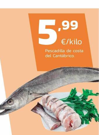Supermercados Lupa Pescadilla De Costa Del Cantábrico oferta