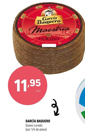Coviran García Baquero Queso curado (por 1/4 de pieza) oferta