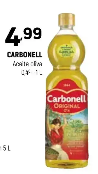Coviran Carbonell Aceite oliva 1L oferta