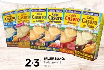 Coviran Gallina Blanca Caldo casero 1 L oferta