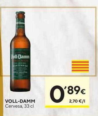Caprabo Voll-damm Cervesa oferta