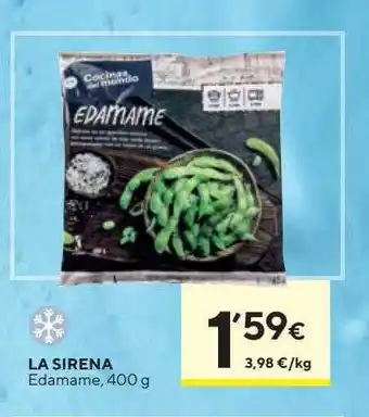Caprabo La Sirena Edamame oferta
