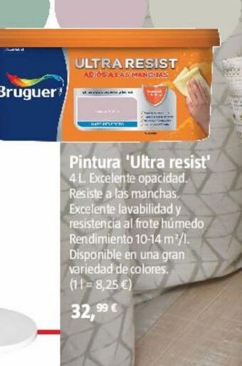 Bauhaus Pintura bruguer oferta