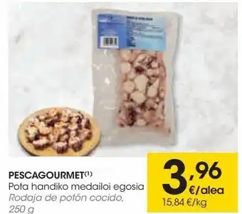 Eroski Pescagourmet rodaja de potón cocido oferta