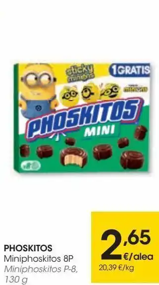Eroski Phoskitos miniphoskitos p-8 oferta