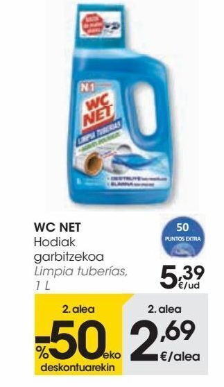 Eroski Wc net limpia tuberías oferta