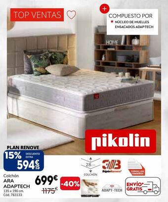 Conforama Colchones pikolin oferta