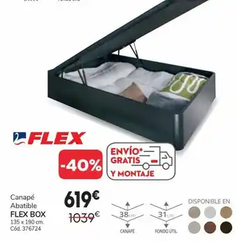 Conforama Canapé flex oferta