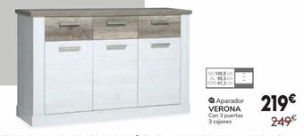 Conforama Aparador de salón oferta