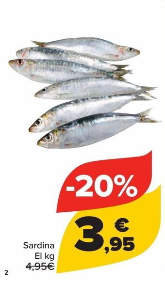 Carrefour Sardina oferta