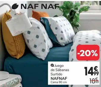 Conforama Juego de cama naf naf oferta