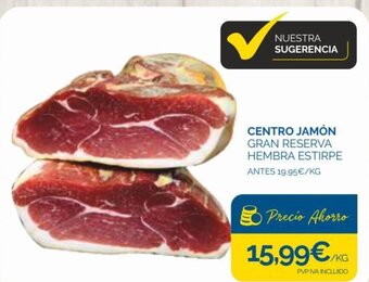 Supermercados La Despensa Centro Jamón Gran Reserva Hembra Estirpe oferta