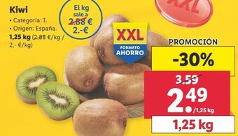 Lidl Kiwis oferta