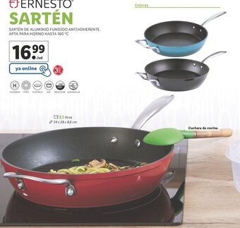 Lidl Ernesto Sartén oferta