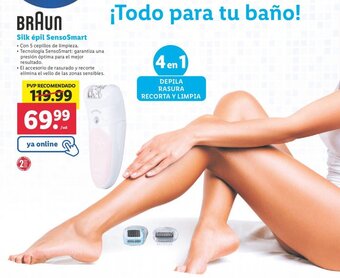 Lidl Braun Silk épil SensoSmart oferta