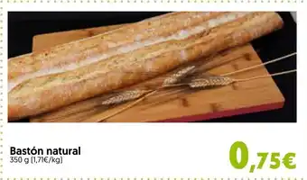 Hiper Usera Bastón natural 350g oferta