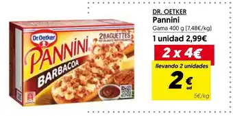 Hiper Usera Dr. Oetker Pannini Gama 400g oferta