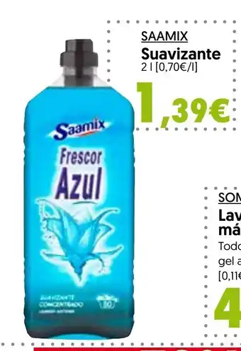 Hiper Usera Saamix Suavizante 2L oferta