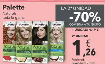 Clarel Palette Naturals toda la gama oferta