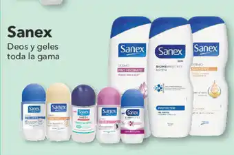 Clarel Sanex Deos y geles toda la gama oferta