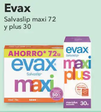 Clarel Evax Salvaslip maxi 72 y plus 30 oferta