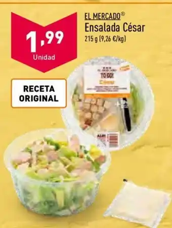 ALDI El Mercado Ensalada Cesar 215 g oferta