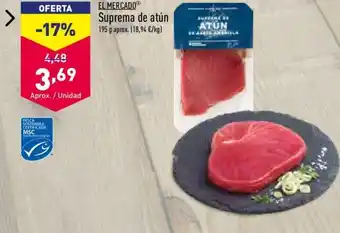 ALDI El Mercado Suprema de atun 195 g oferta
