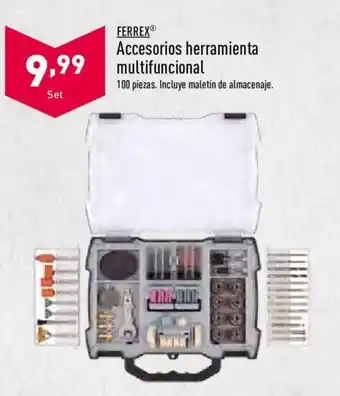 ALDI Ferrex Accesorios herramienra multifunctional oferta