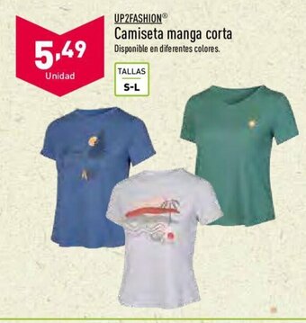 ALDI Up2Fashion Camiseta manga corta oferta