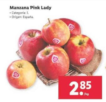 Lidl Manzana Pink Lady oferta
