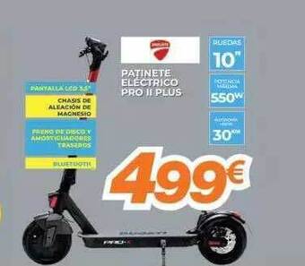 Pascual Martí Patinete Electrico Pro Ii Plus oferta