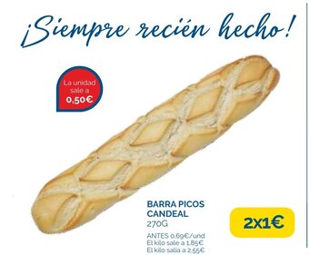 Supermercados La Despensa Barra Picos Candeal 270g oferta