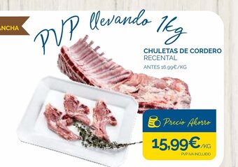 Cash Ecofamilia Chuletas De Cordero Recental oferta