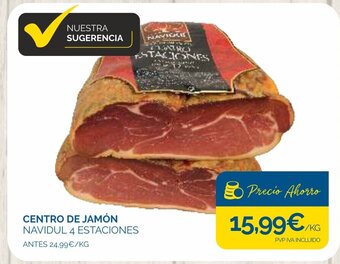Cash Ecofamilia Centro De Jamón Navidul 4 Estaciones oferta