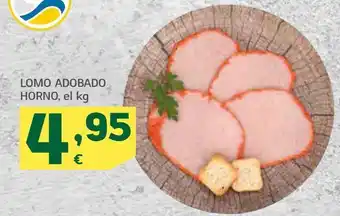 HiperDino Lomo adobado horno, el kg oferta