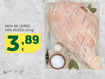 HiperDino Pata de cerdo con hueso, el kg oferta