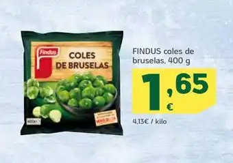 HiperDino Findus coles de bruselas, 400 g oferta