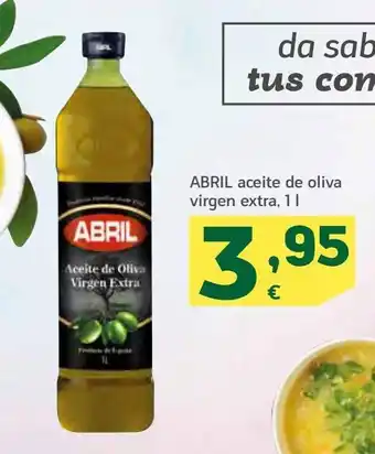 HiperDino Aceite de oliva virgen extra, 1 l, abril oferta