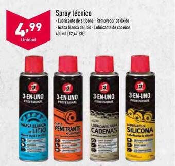 ALDI Spray Técnico oferta