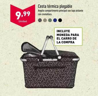 ALDI Cesta Térmica Plegable oferta