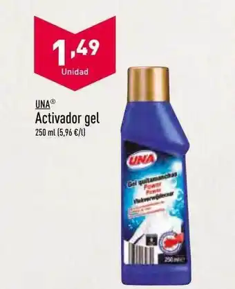 ALDI Una Activador Gel oferta